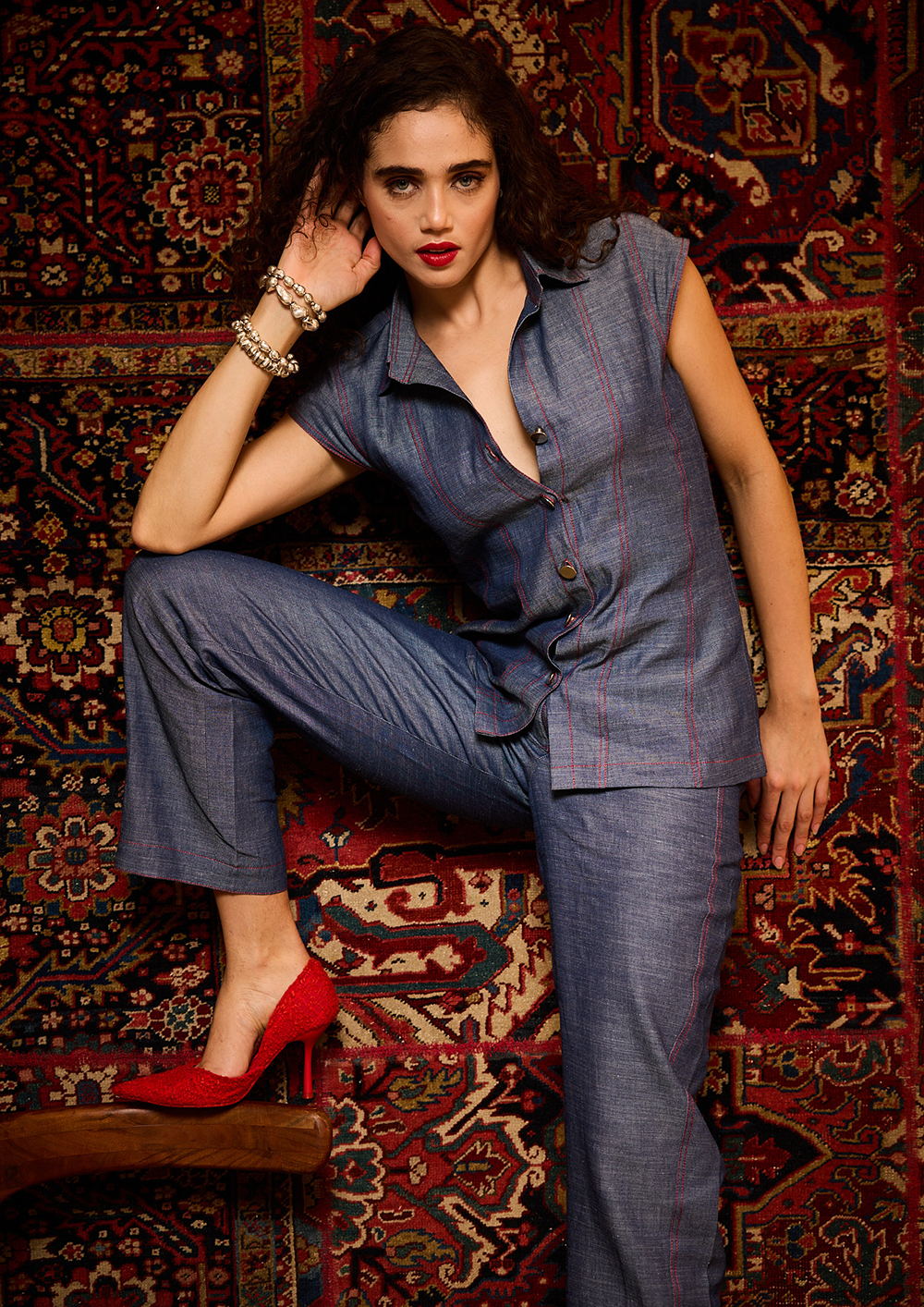 Indigo Ease Co-ord Set