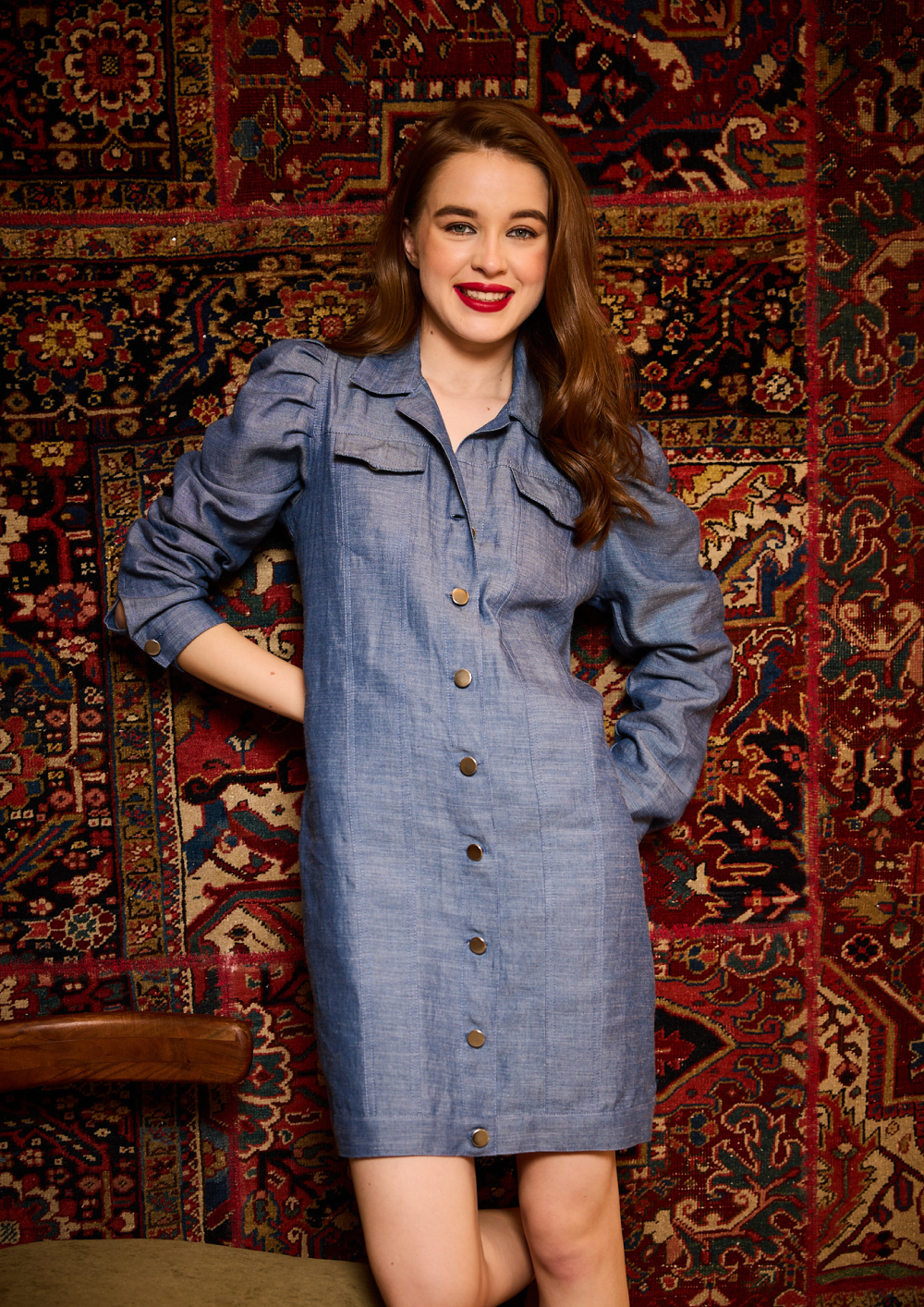 Denim Drift Dress