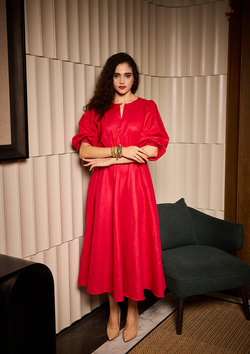 Scarlet Pop Dress
