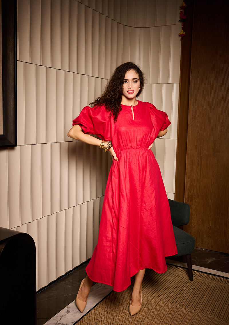 Scarlet Pop Dress