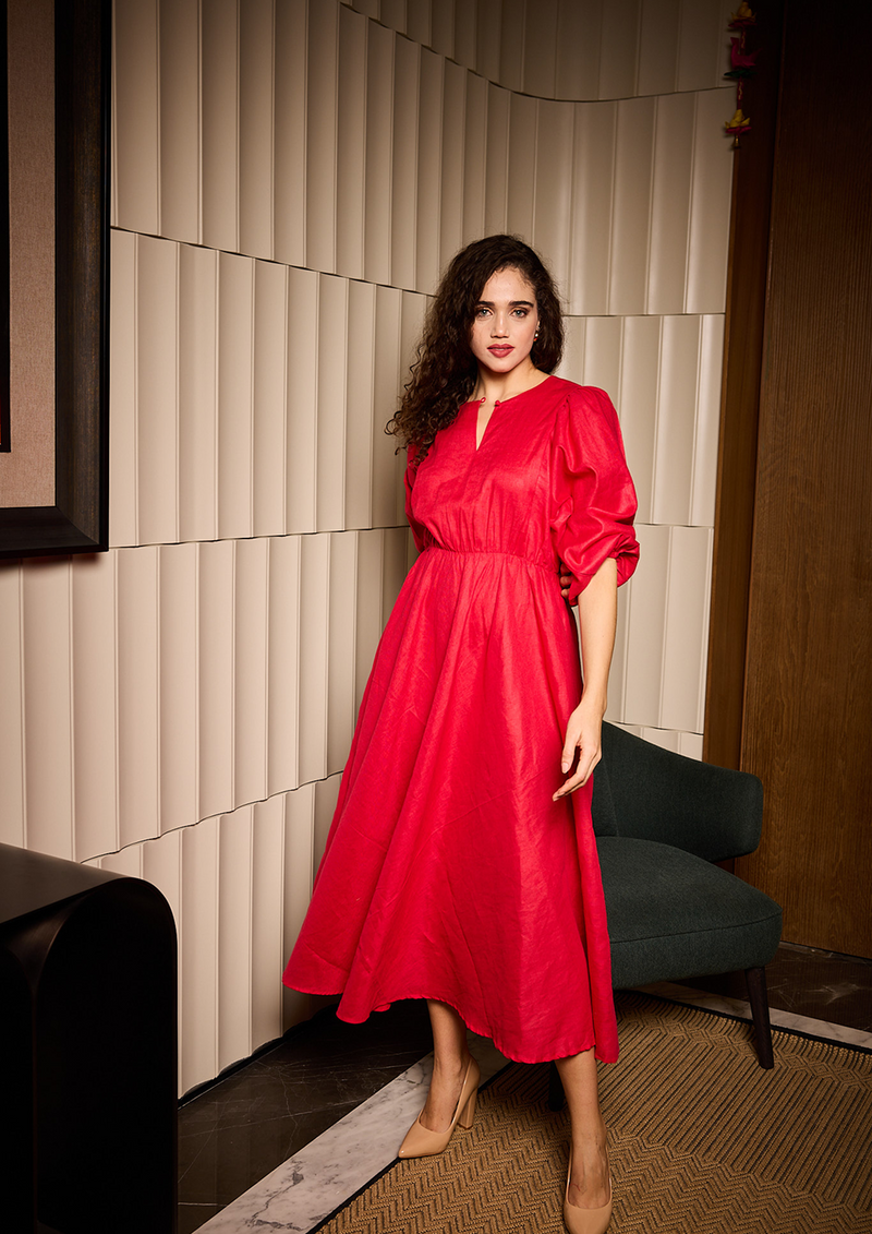 Scarlet Pop Dress