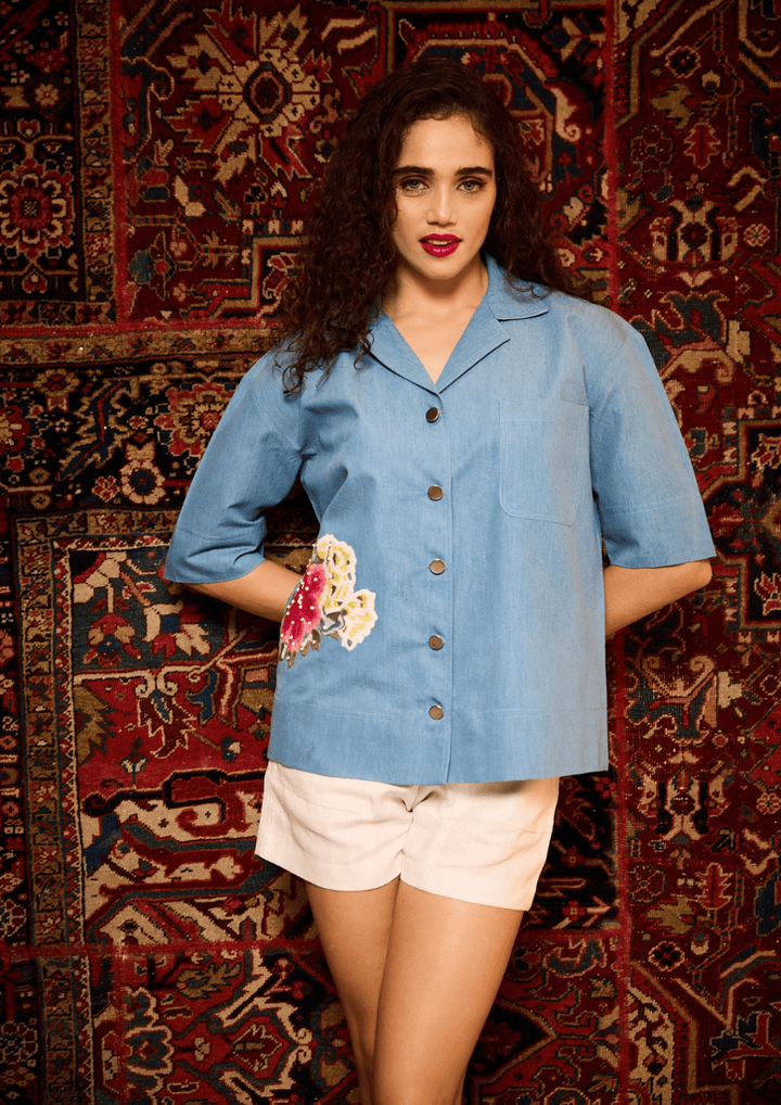 True-Blue Denim Shirt